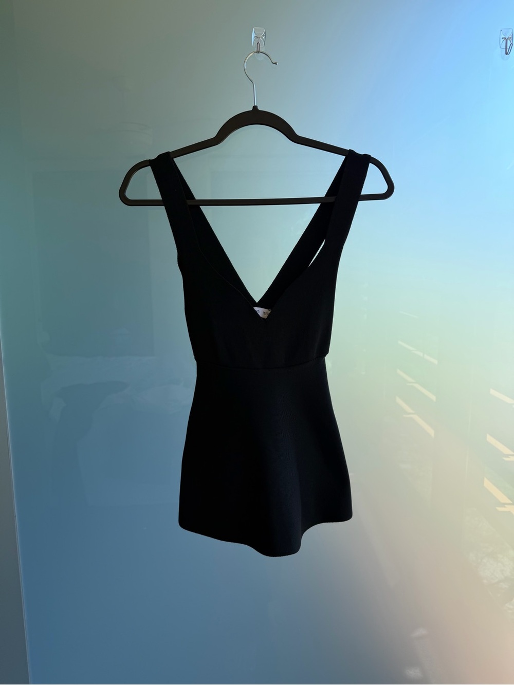 MNG Fire Knit Peplum Top - Picture 2 of 4